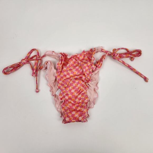 L*Space Bikini Set Maggie Top Roger Bitsy Bottom in Heat Waves Pink Small NWT - Picture 5 of 8